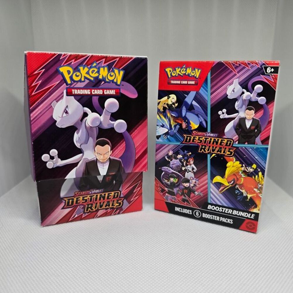 Pokemon Scarlet & Violet Destined Rivals Booster Bundle Empty